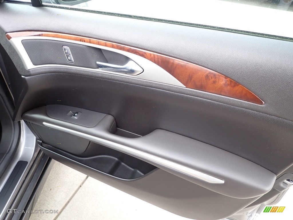 2014 Lincoln MKZ AWD Charcoal Black Door Panel Photo #142148807