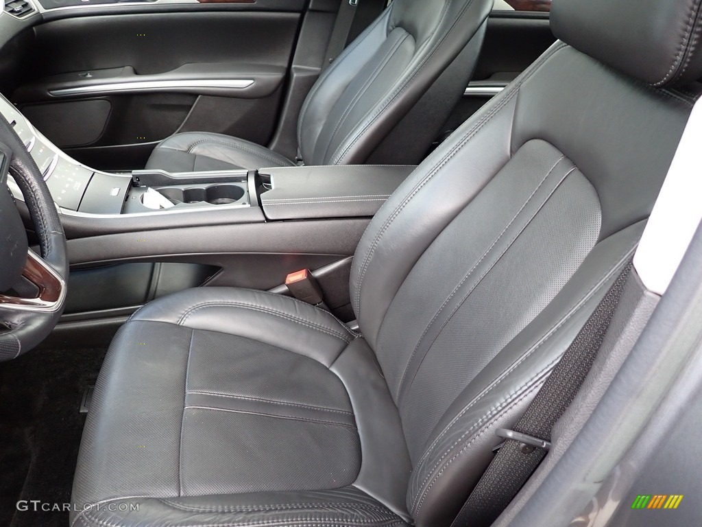 Charcoal Black Interior 2014 Lincoln MKZ AWD Photo #142148861