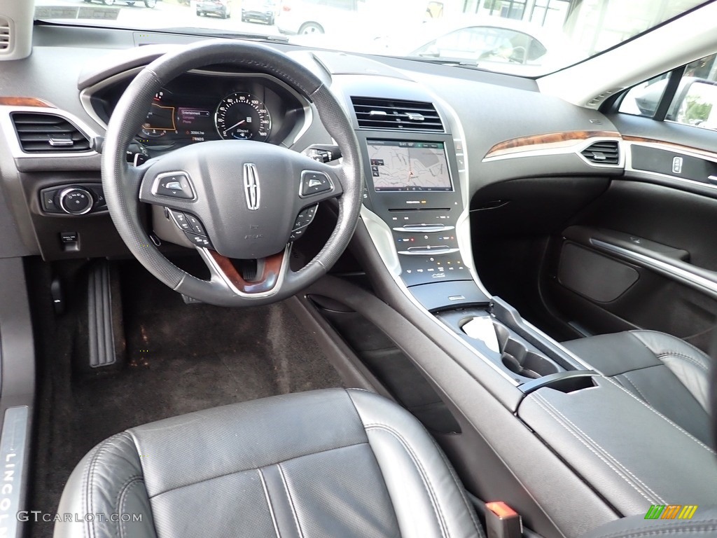 Charcoal Black Interior 2014 Lincoln MKZ AWD Photo #142148900