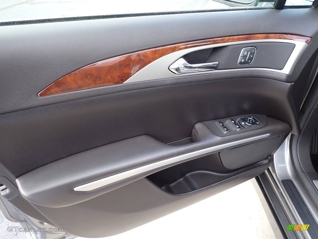 2014 Lincoln MKZ AWD Charcoal Black Door Panel Photo #142148921