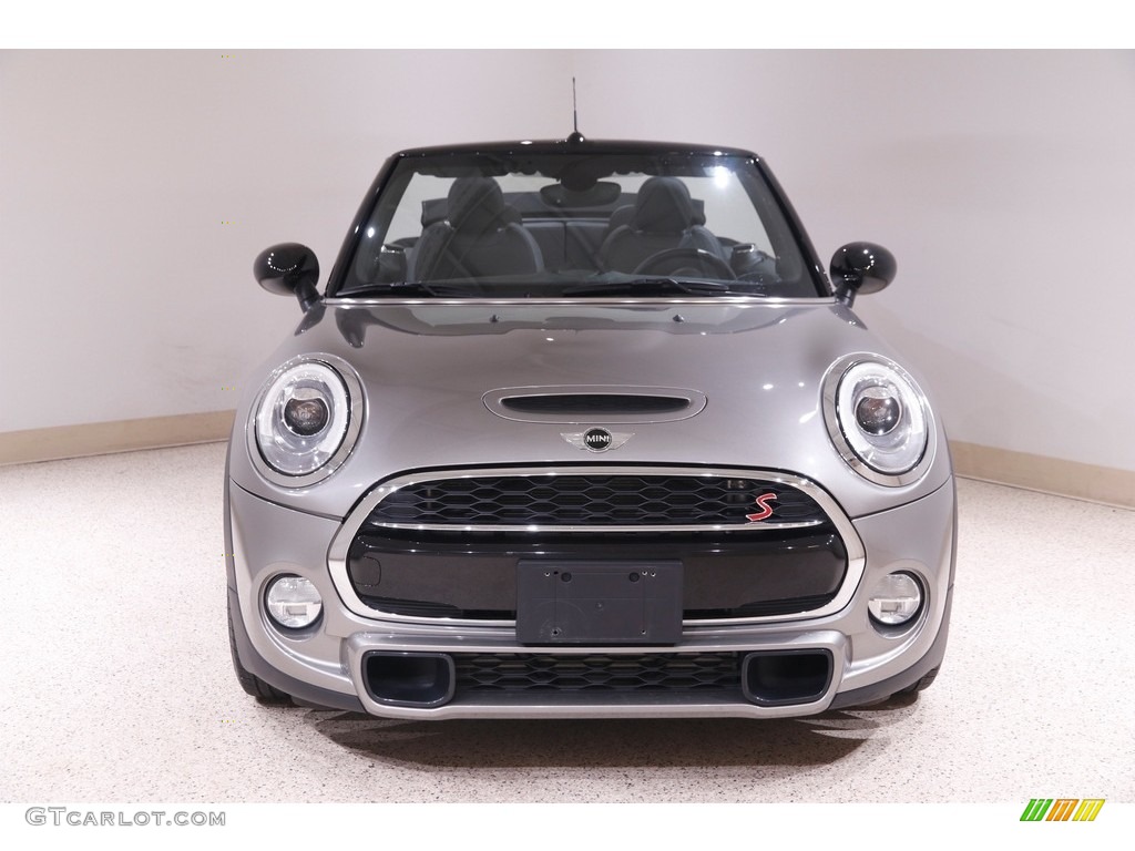 2018 Convertible Cooper S - Melting Silver Metallic / Carbon Black photo #3