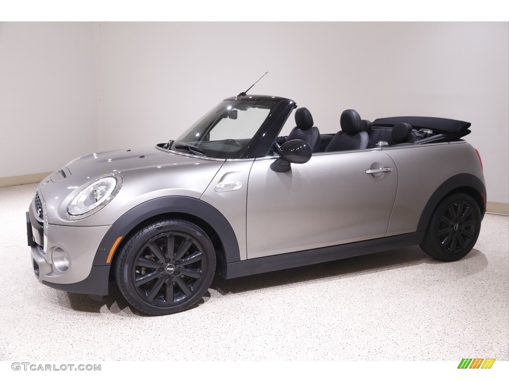 2018 Convertible Cooper S - Melting Silver Metallic / Carbon Black photo #4