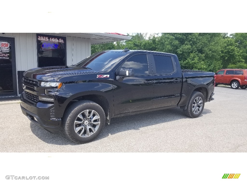 2021 Silverado 1500 RST Crew Cab 4x4 - Black / Jet Black photo #1