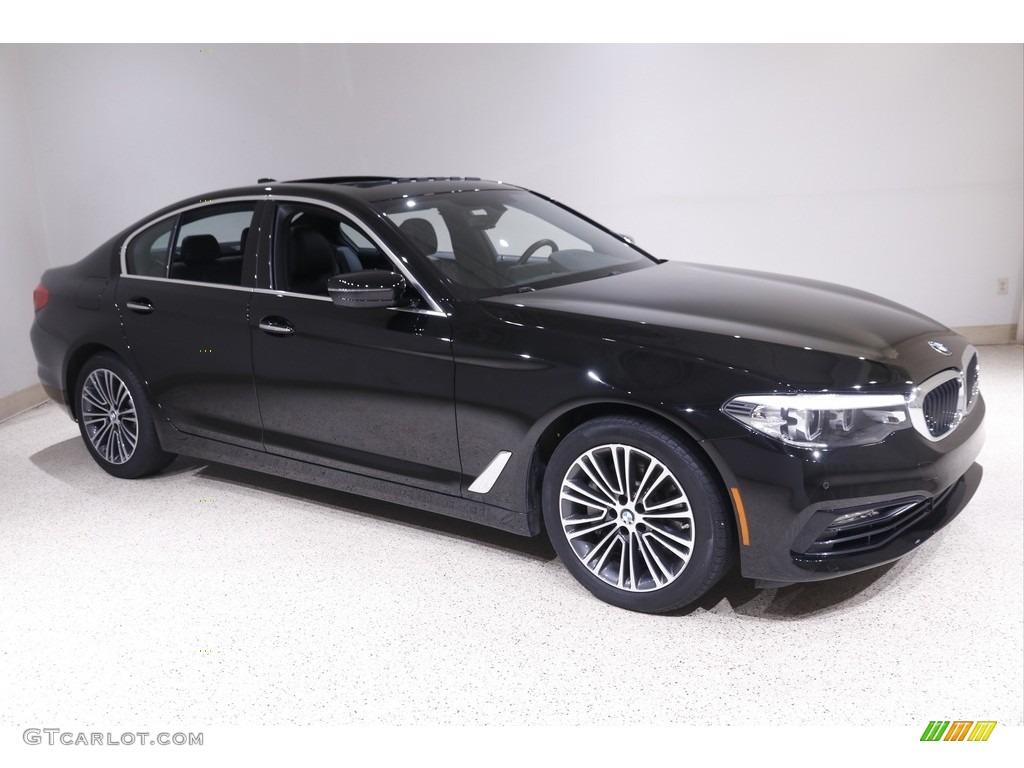 2018 5 Series 530i xDrive Sedan - Jet Black / Black photo #1