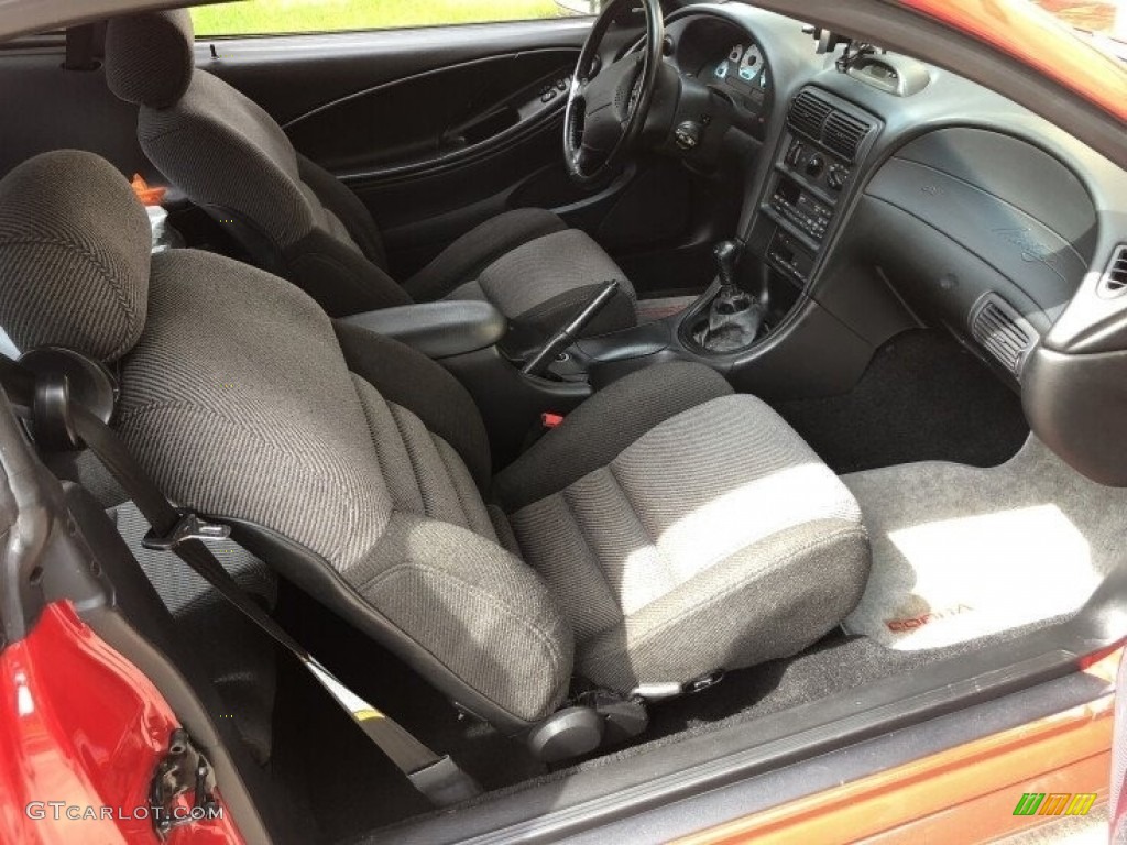 1995 Mustang SVT Cobra Coupe - Rio Red / Gray photo #2