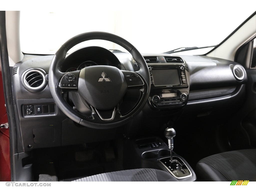 2018 Mitsubishi Mirage G4 SE Dark Gray Dashboard Photo #142150352