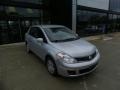 Brilliant Silver Metallic 2010 Nissan Versa 1.8 S Sedan