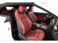Cranberry Red/Black Front Seat Photo for 2018 Mercedes-Benz C #142150973
