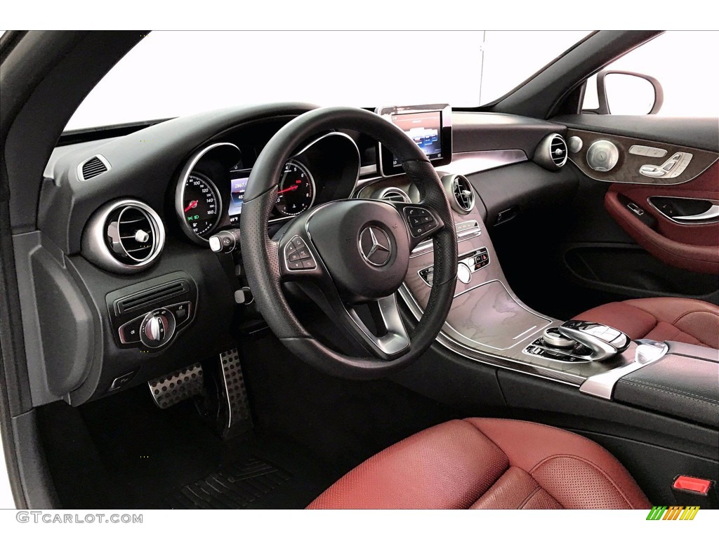 Cranberry Red/Black Interior 2018 Mercedes-Benz C 300 Cabriolet Photo #142151135
