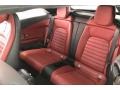 Cranberry Red/Black 2018 Mercedes-Benz C 300 Cabriolet Interior Color
