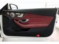 Cranberry Red/Black Door Panel Photo for 2018 Mercedes-Benz C #142151428