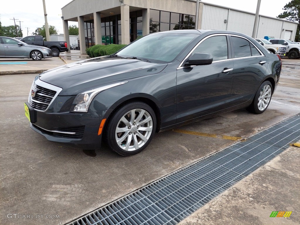 2018 ATS FWD - Phantom Gray Metallic / Jet Black photo #2