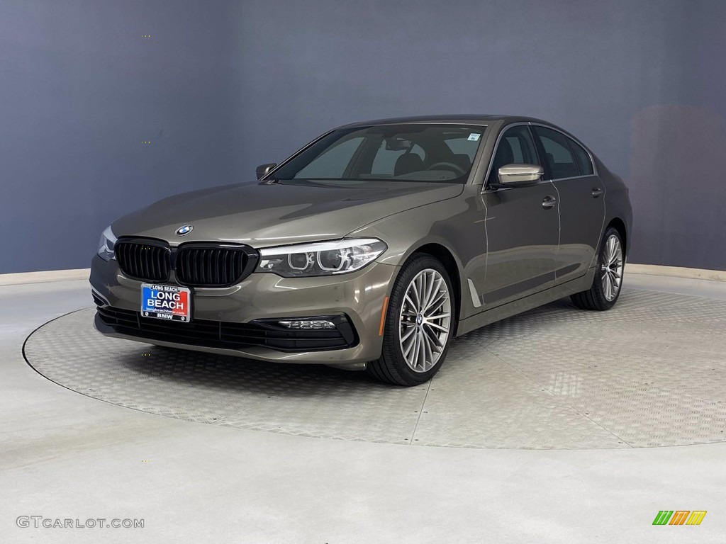 Atlas Cedar Metallic 2018 BMW 5 Series 530i Sedan Exterior Photo #142154198