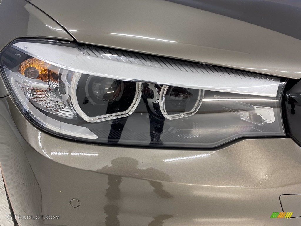 2018 5 Series 530i Sedan - Atlas Cedar Metallic / Black photo #7