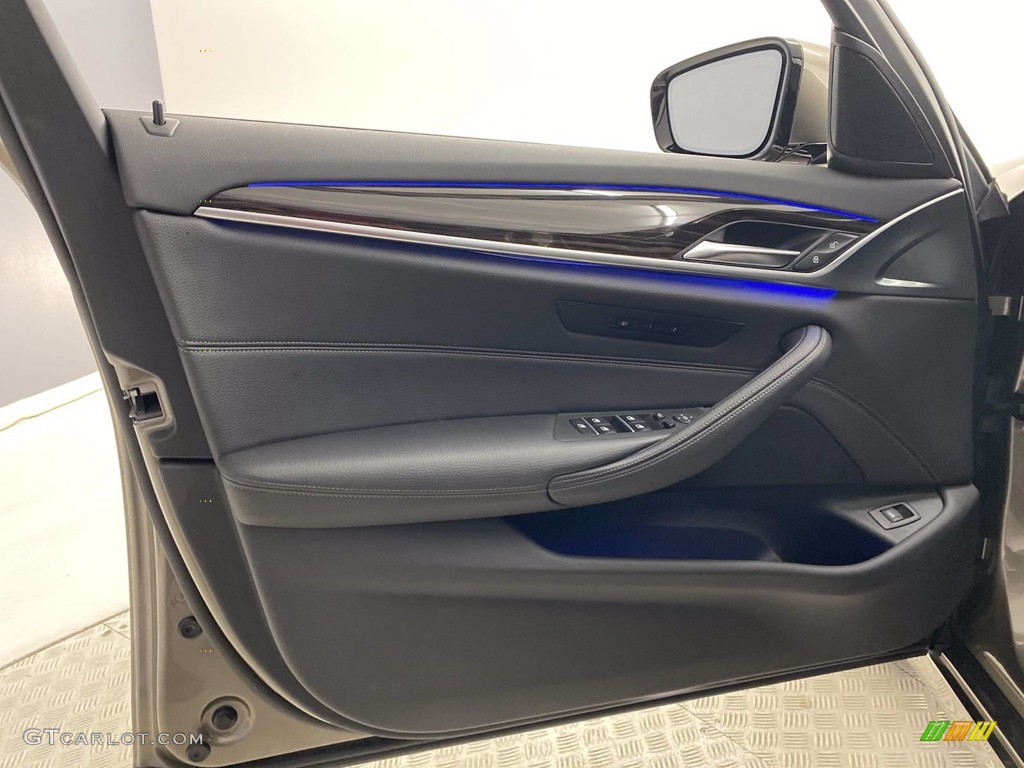 2018 5 Series 530i Sedan - Atlas Cedar Metallic / Black photo #13