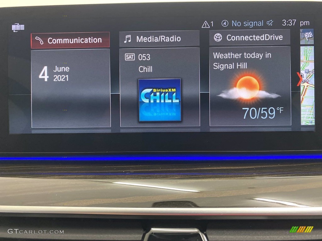 2018 5 Series 530i Sedan - Atlas Cedar Metallic / Black photo #23