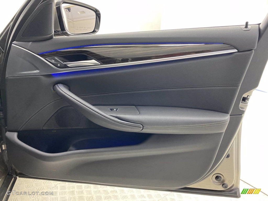 2018 5 Series 530i Sedan - Atlas Cedar Metallic / Black photo #32