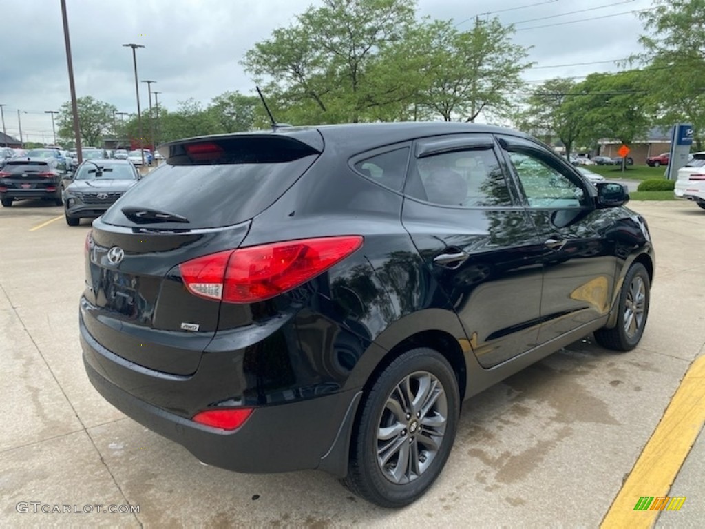 2015 Tucson GLS AWD - Ash Black / Black photo #2