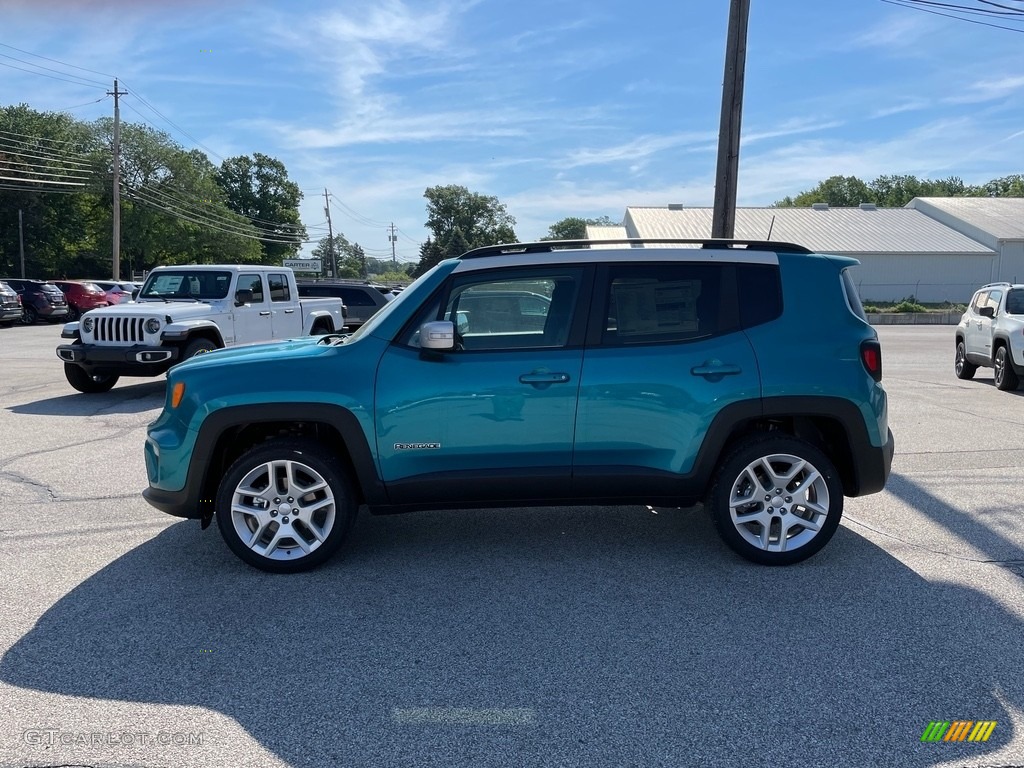 Bikini Metallic 2021 Jeep Renegade Latitude 4x4 Exterior Photo #142155512