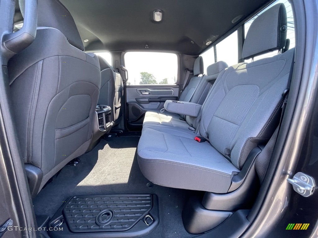 2021 Ram 1500 Big Horn Crew Cab 4x4 Rear Seat Photo #142155686