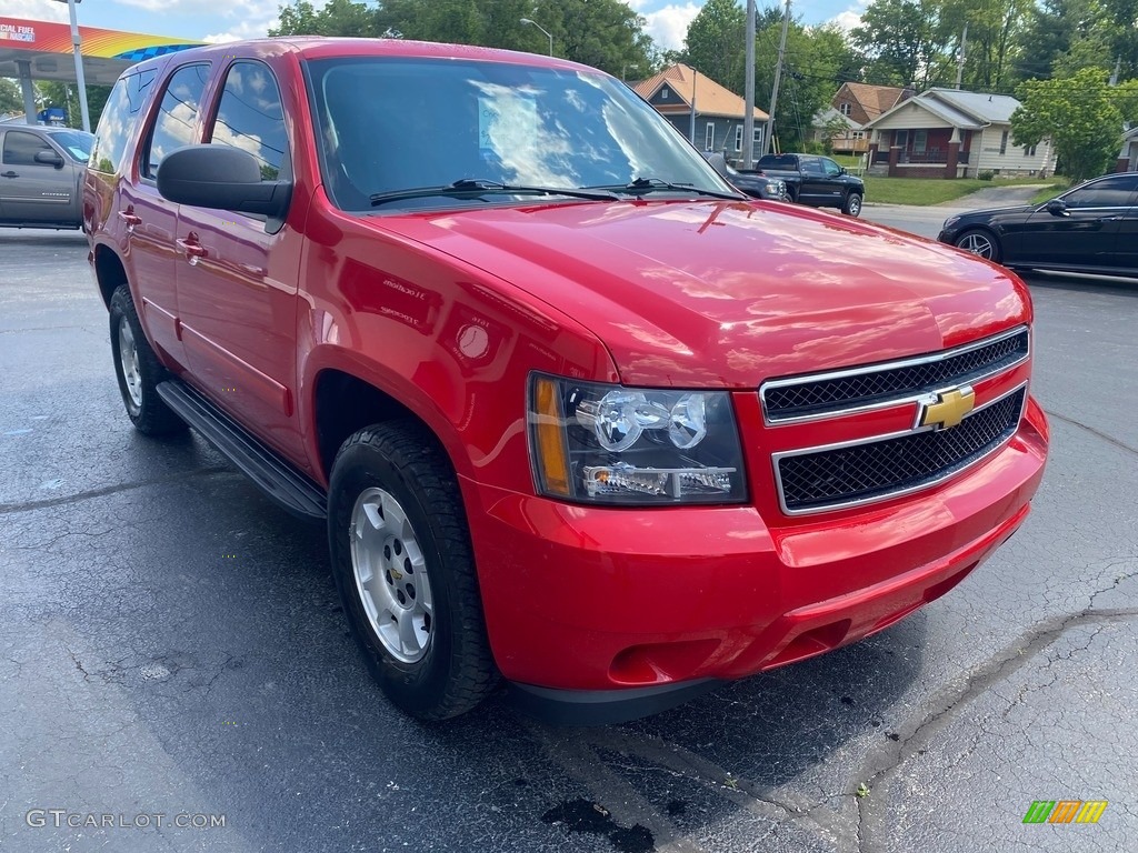 2014 Tahoe Fleet 4x4 - Victory Red / Ebony photo #4