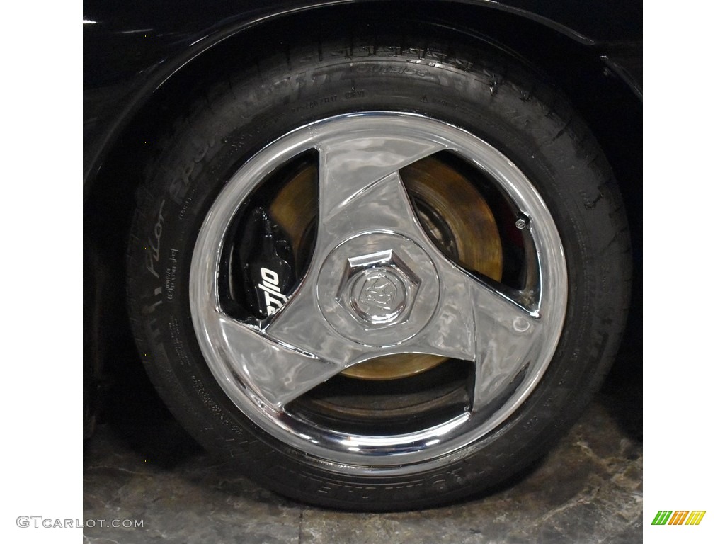 1994 Viper RT-10 - Viper Black / Black photo #11