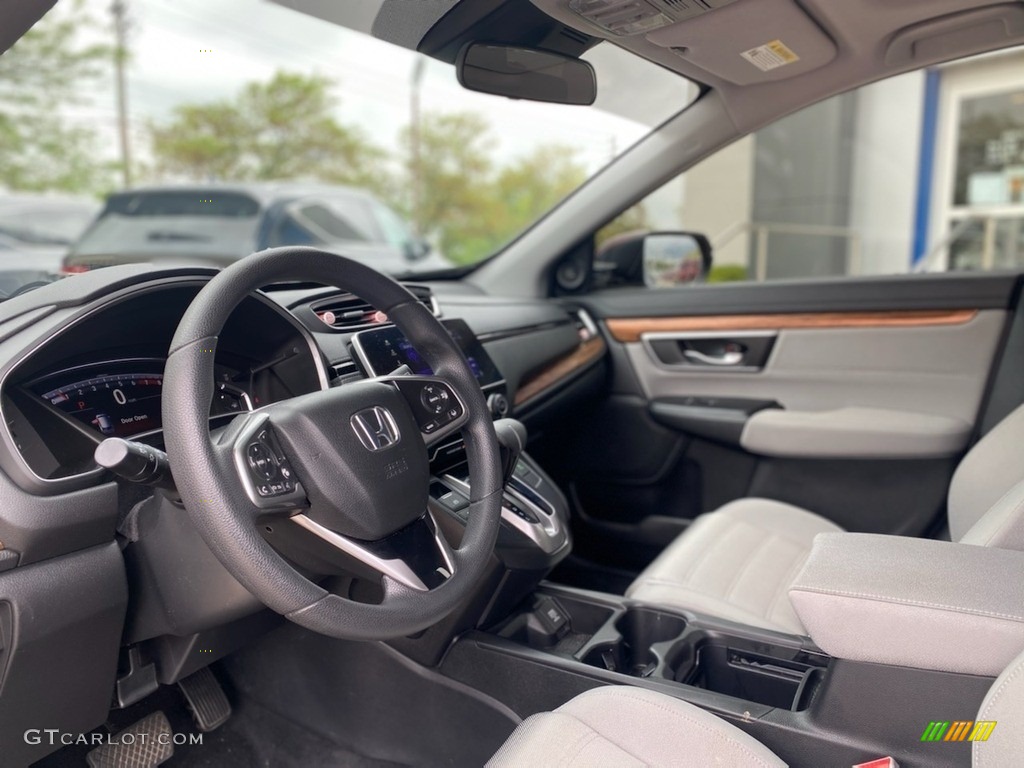 2019 CR-V EX AWD - Basque Red Pearl II / Gray photo #3