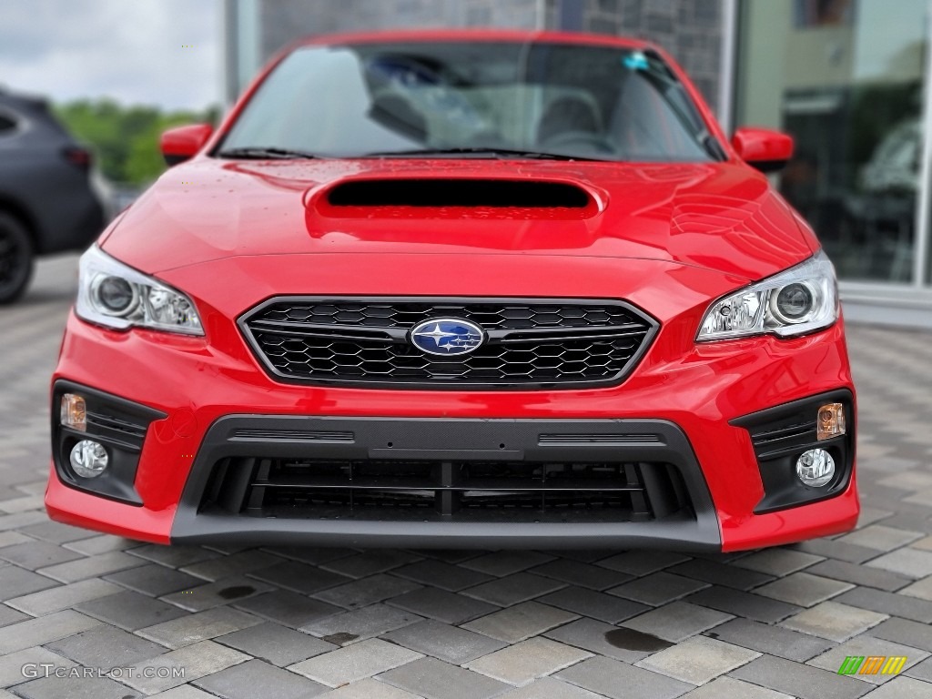 Pure Red 2021 Subaru WRX Premium Exterior Photo #142157759