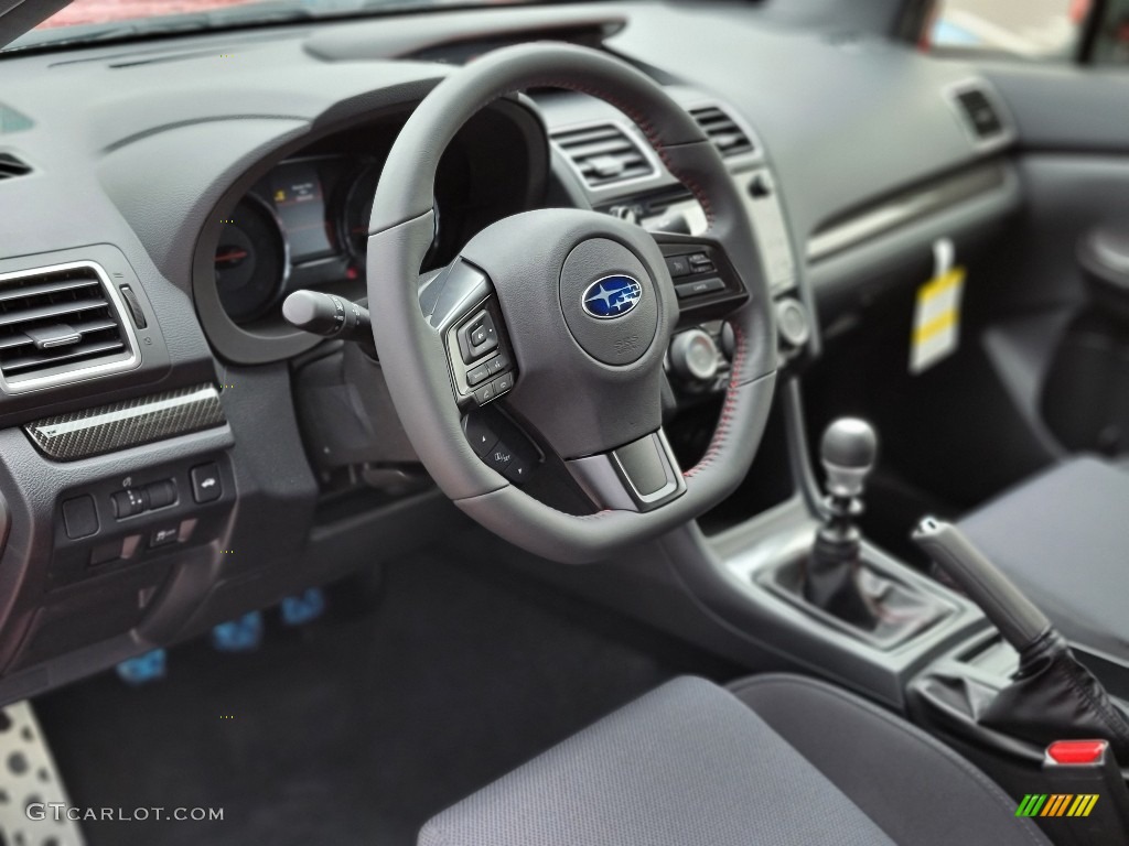 2021 Subaru WRX Premium Carbon Black Steering Wheel Photo #142157873