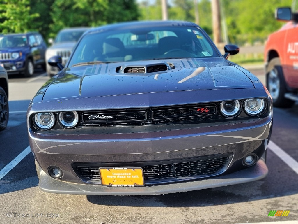 2018 Challenger 392 HEMI Scat Pack Shaker - Maximum Steel Metallic / Black photo #2