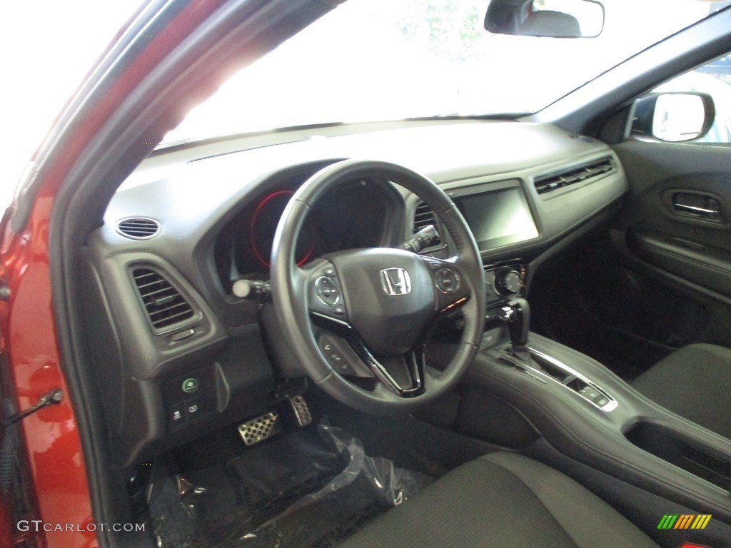 2019 HR-V Sport AWD - Orangeburst Metallic / Black photo #28