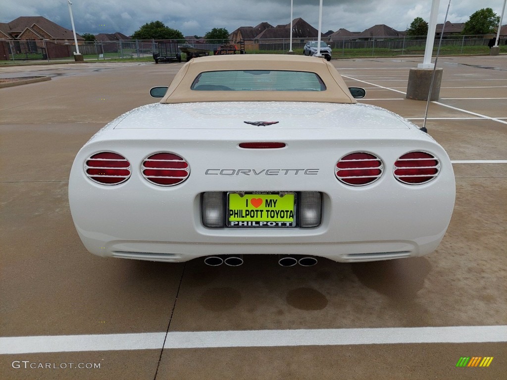 2001 Corvette Convertible - Speedway White / Light Oak photo #5
