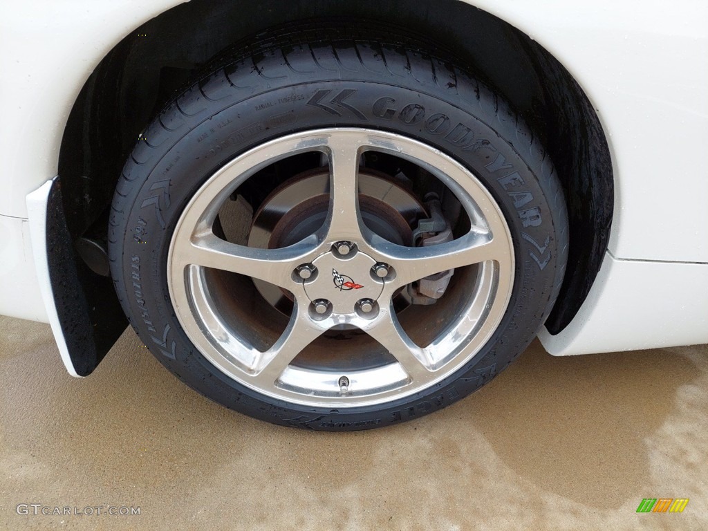 2001 Corvette Convertible - Speedway White / Light Oak photo #18