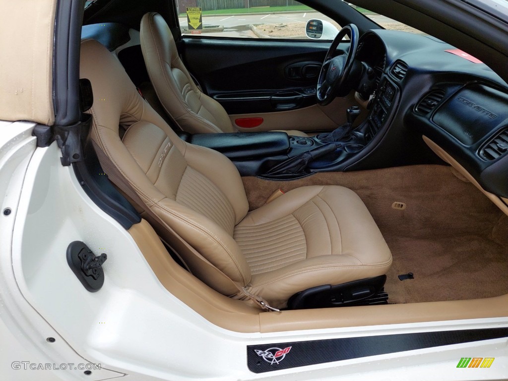 2001 Corvette Convertible - Speedway White / Light Oak photo #21