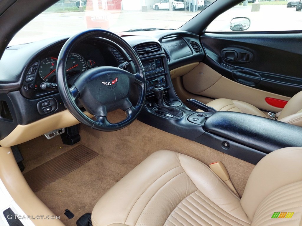 2001 Corvette Convertible - Speedway White / Light Oak photo #24