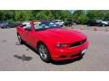 2010 Torch Red Ford Mustang V6 Premium Convertible  photo #1