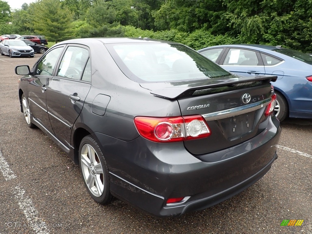 2013 Corolla LE - Magnetic Gray Metallic / Ash photo #2