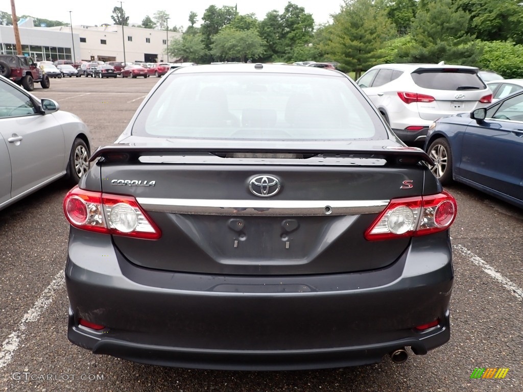 2013 Corolla LE - Magnetic Gray Metallic / Ash photo #3