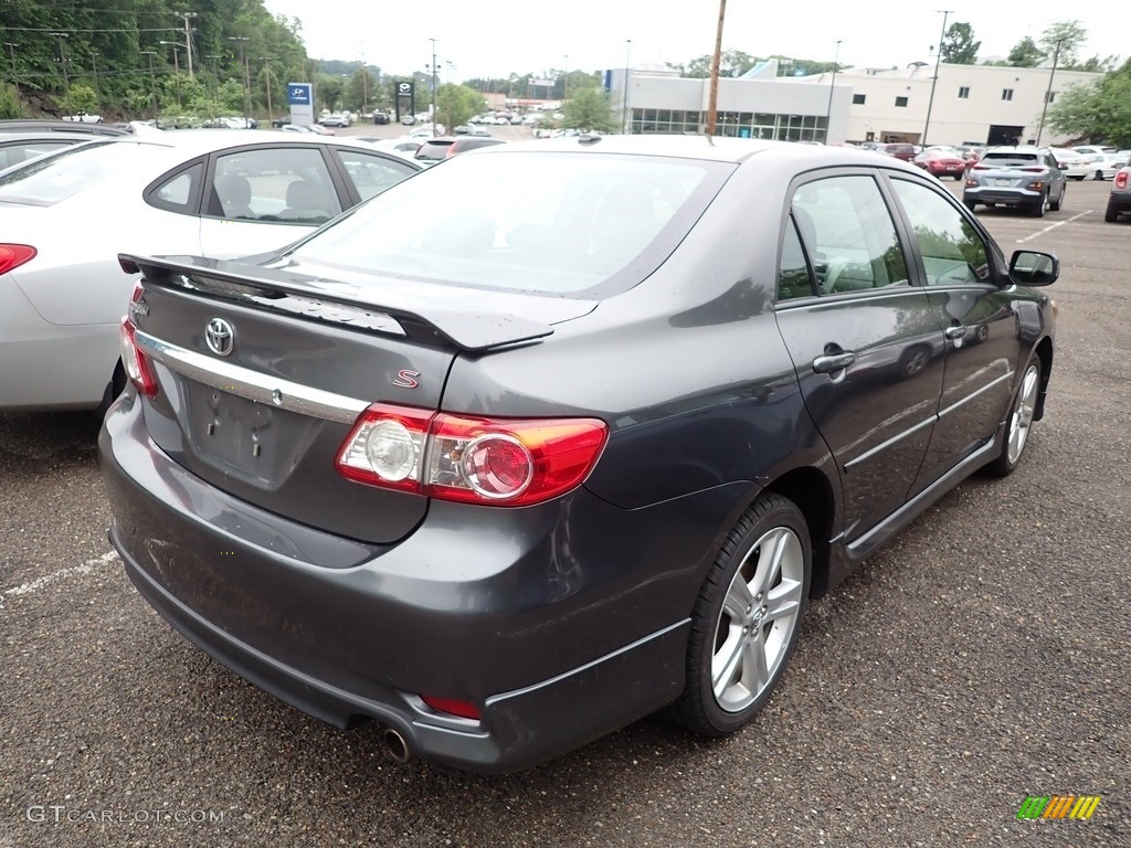 2013 Corolla LE - Magnetic Gray Metallic / Ash photo #4