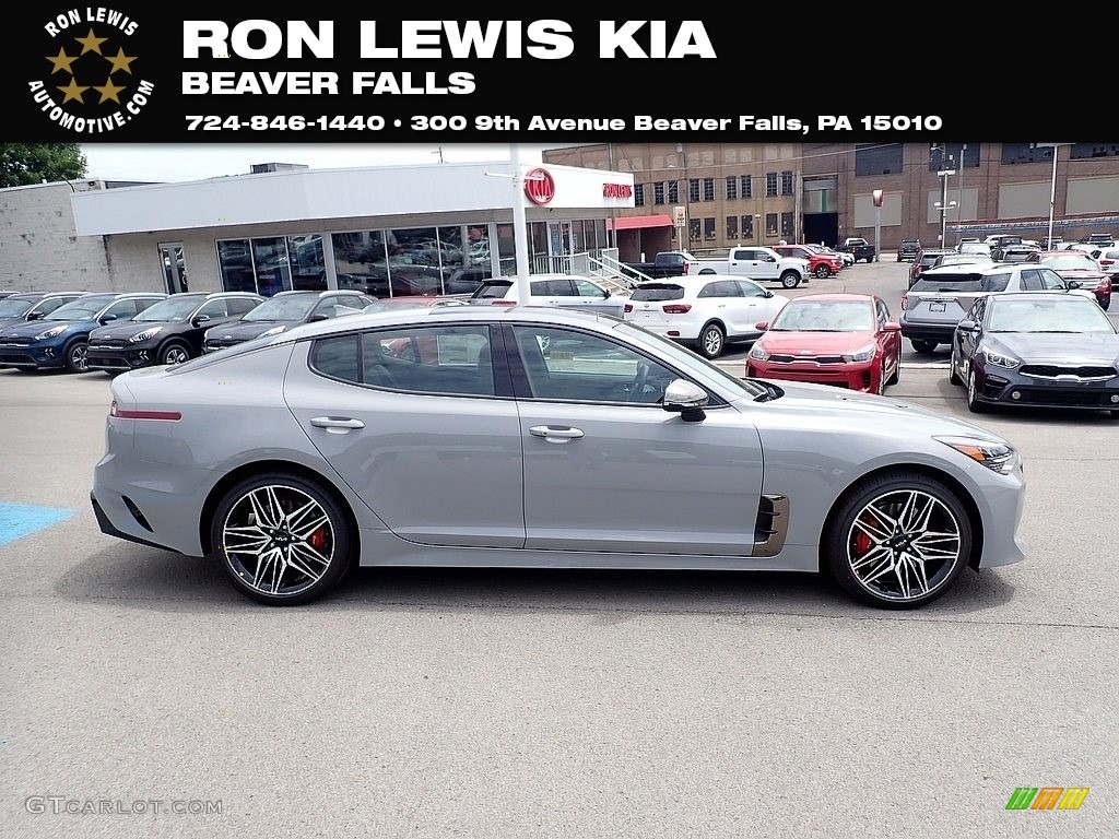 2022 Stinger GT1 AWD - Ceramic Silver / Black photo #1