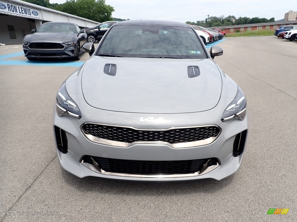 Ceramic Silver 2022 Kia Stinger GT1 AWD Exterior Photo #142163022
