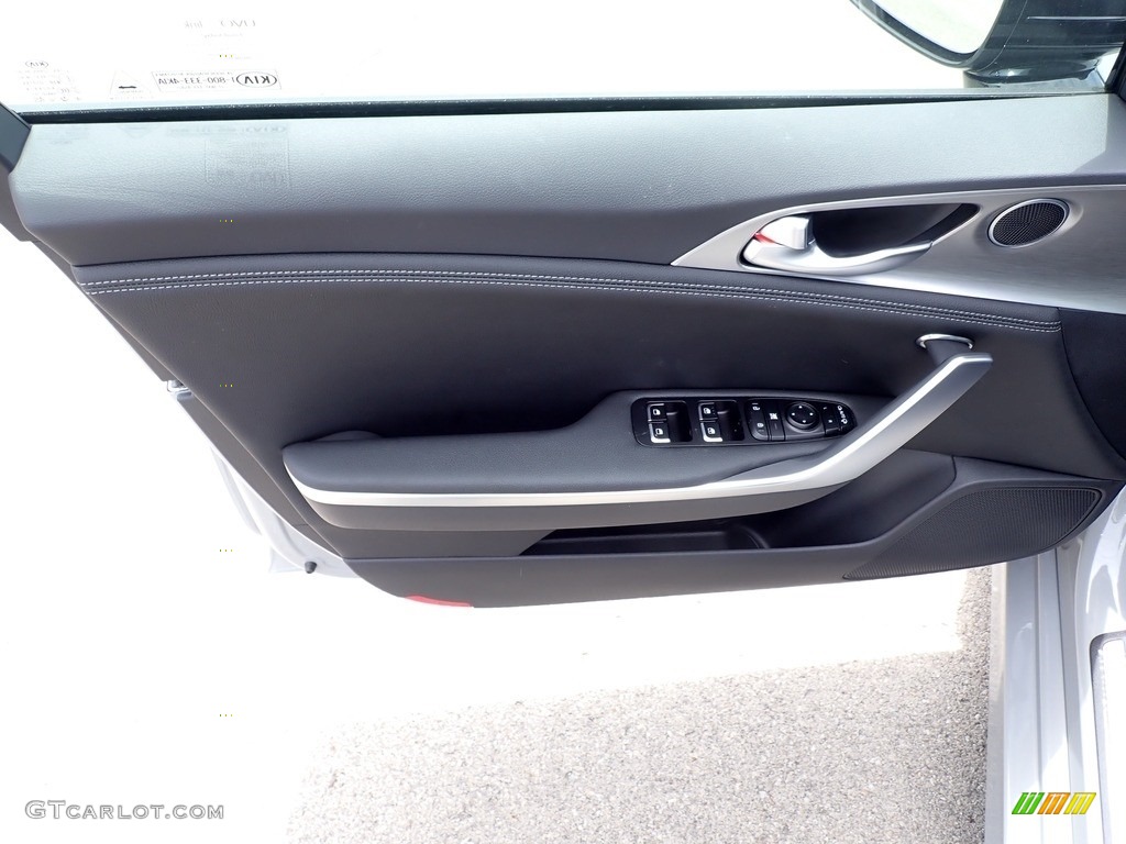 2022 Kia Stinger GT1 AWD Black Door Panel Photo #142163287