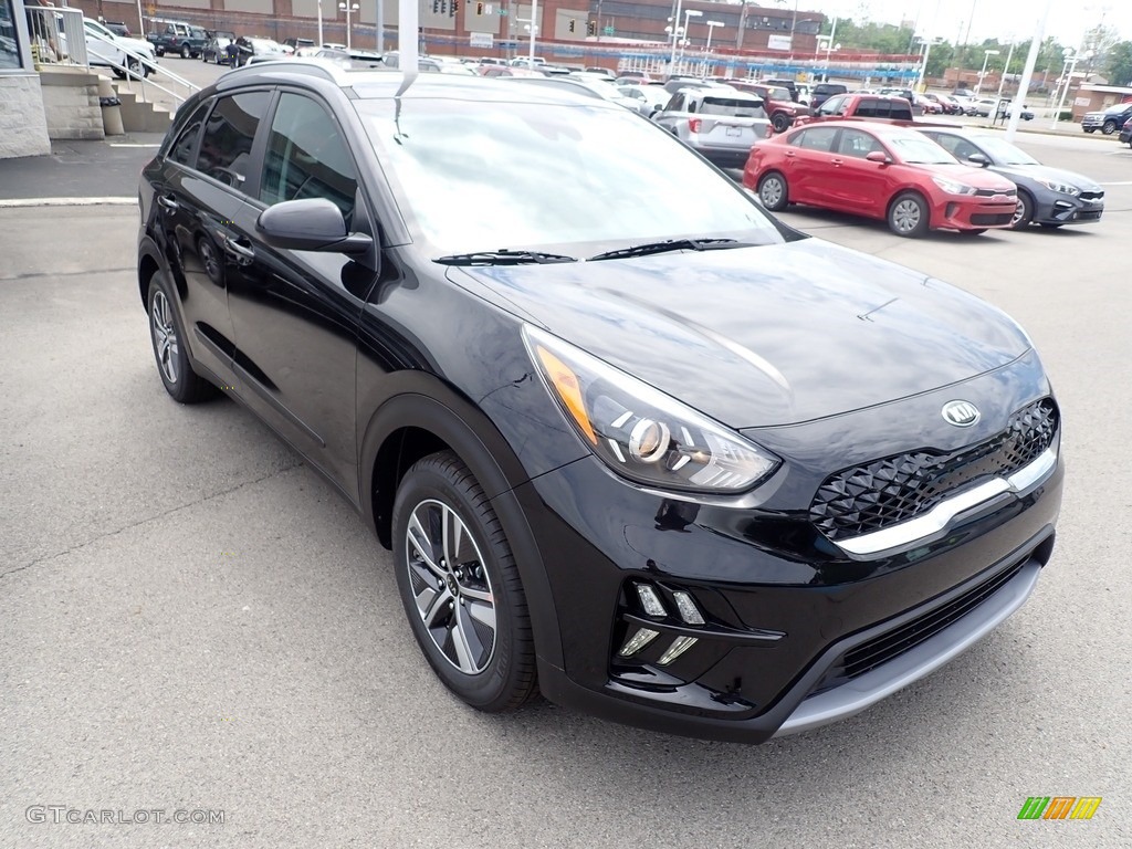 2021 Niro LXS Hybrid - Aurora Black Pearl / Charcoal photo #3