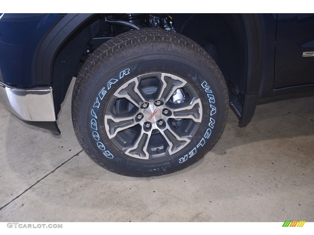 2021 Sierra 1500 SLE Double Cab 4WD - Pacific Blue Metallic / Jet Black photo #5