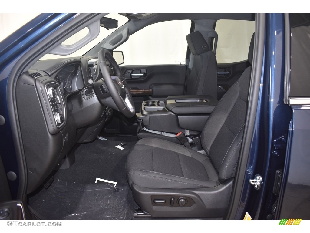 2021 Sierra 1500 SLE Double Cab 4WD - Pacific Blue Metallic / Jet Black photo #6