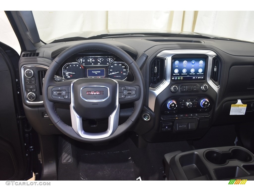 2021 Sierra 1500 SLE Double Cab 4WD - Pacific Blue Metallic / Jet Black photo #10
