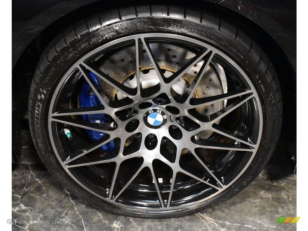2018 M3 Sedan - Black Sapphire Metallic / Sakhir Orange/Black photo #9