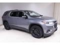 Satin Steel Metallic 2019 Chevrolet Traverse LT