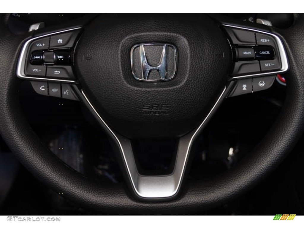 2022 Honda Insight EX Black Steering Wheel Photo #142164792