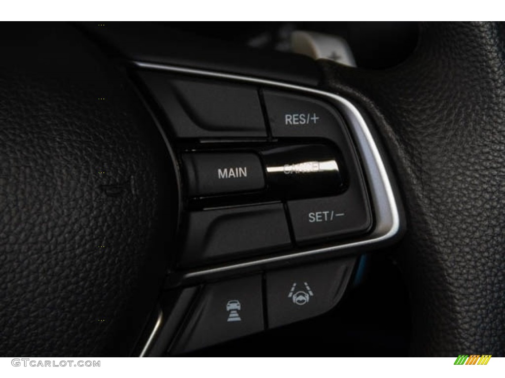 2022 Honda Insight EX Black Steering Wheel Photo #142164834